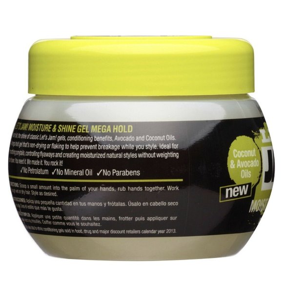 Let's Jam Mega Hold Moisture and Shine Gel, 9 oz - Picture 4 of 6